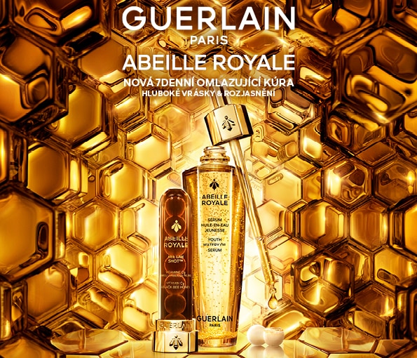 Guerlain Abeille Royale – 7denní omlazující kúra na hluboké vrásky a rozjasnění pleti.